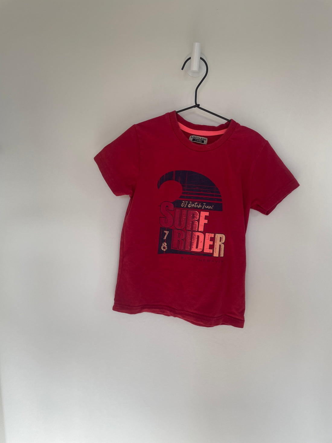Dutch Jeans T-Shirt 7 years Red