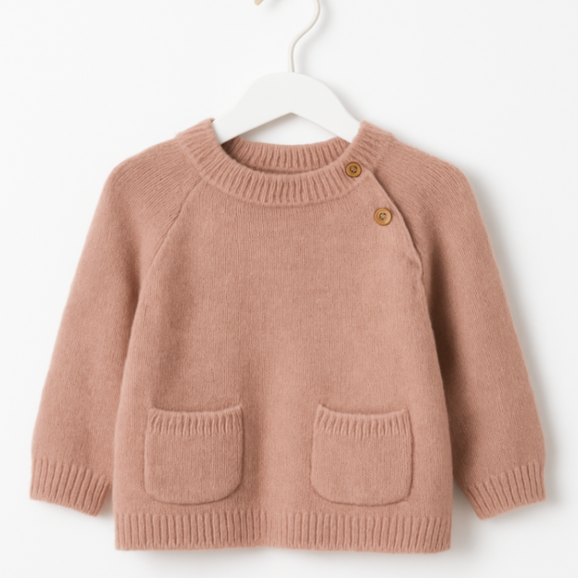 H & M Sweater 4-6 Months Pink