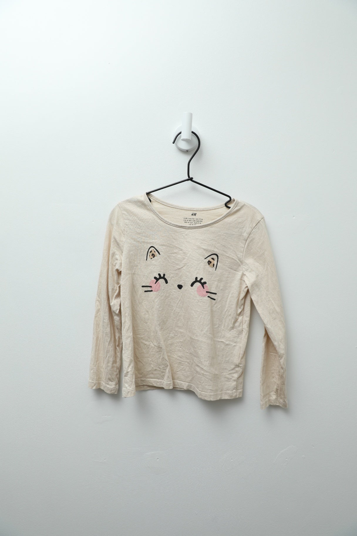 H&M Top 4-6 years Beige