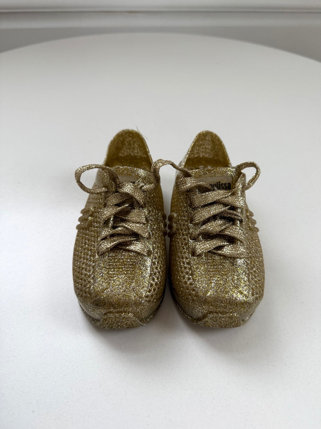 Mini Melissa Shoes Gold
