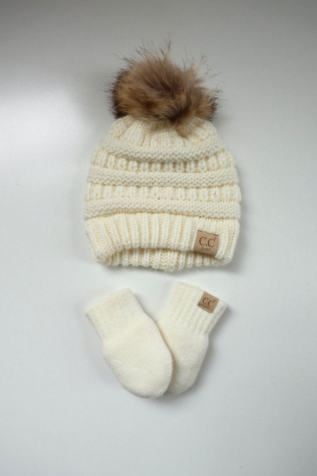 C.C BABY Hats and Mittens Size 6-12