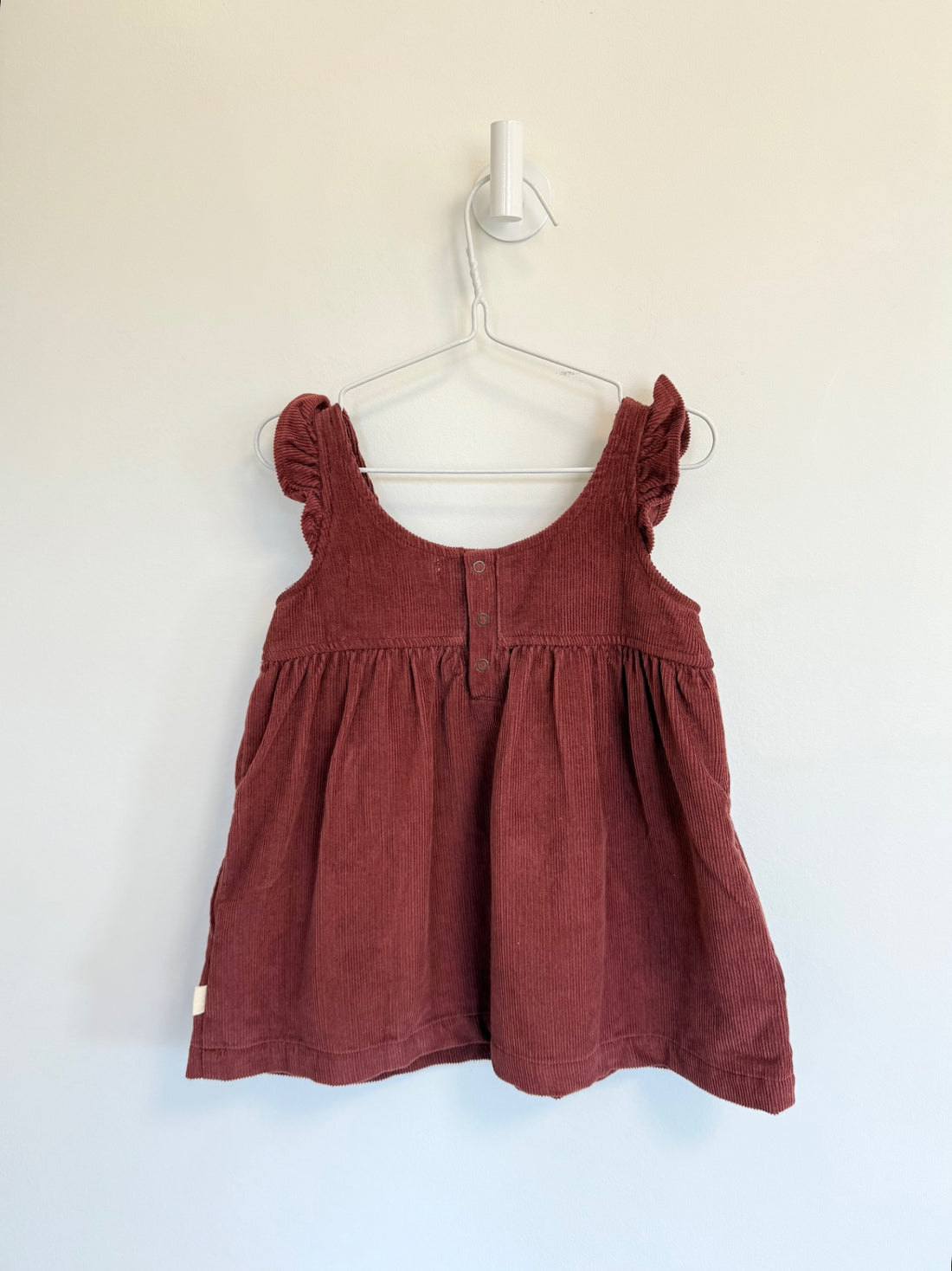 Petit lem Dress 18-24 months Rust