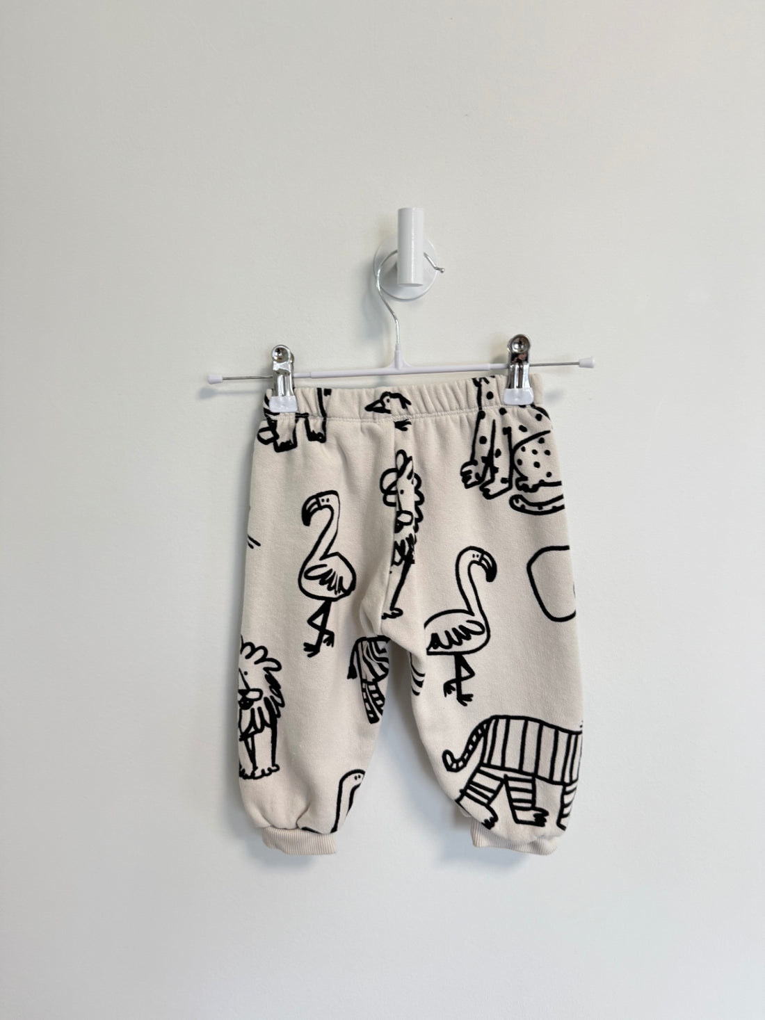 ZARA Pants 12-18 months white/black