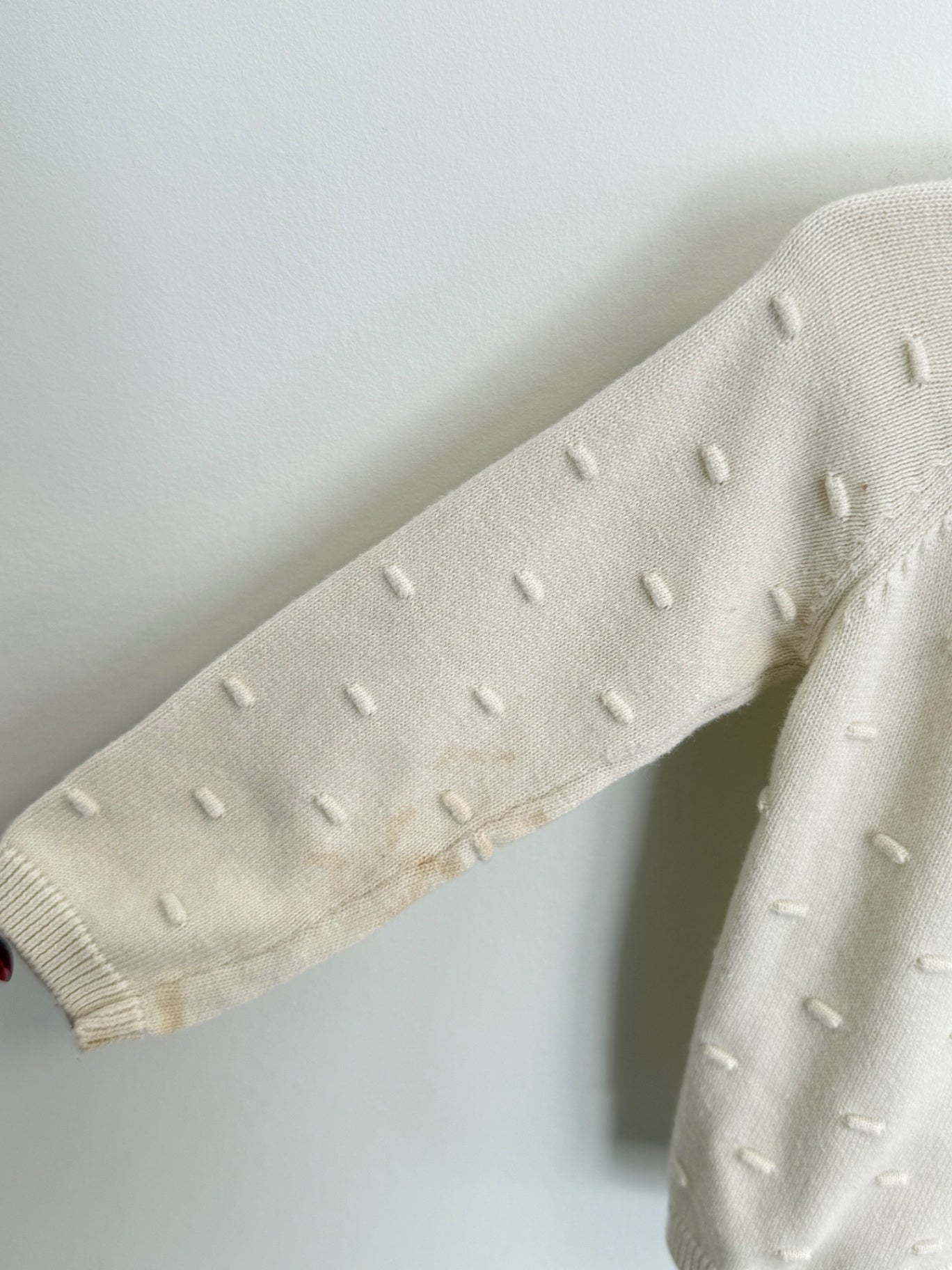 Play Bundle Qunicy Mae Sweater 6-12 months Cream