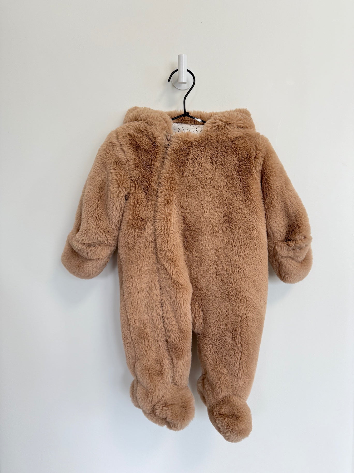 First Wish Bunting Bear Suit 6-9 months