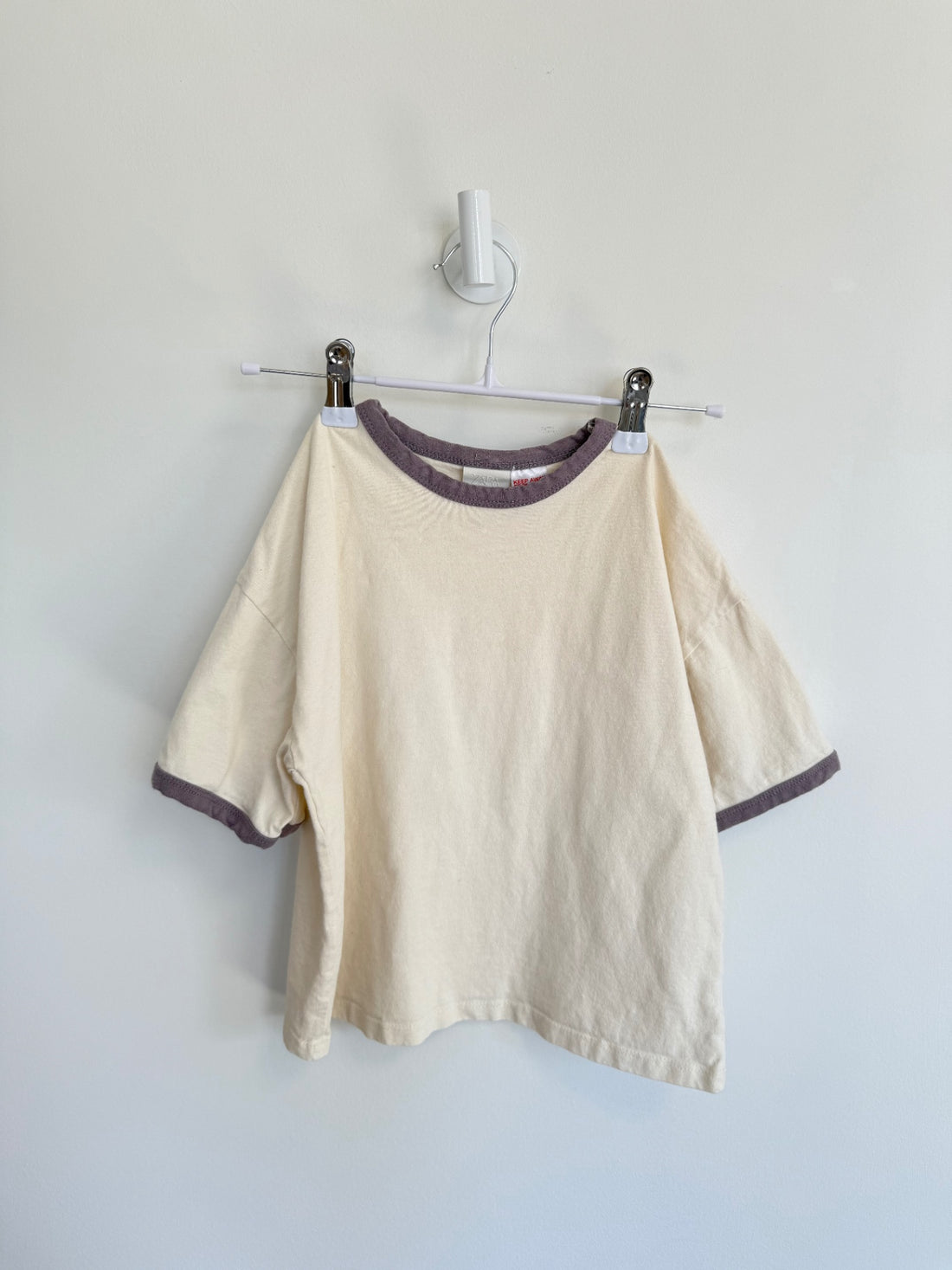 Zara T-Shirt 3 years Cream