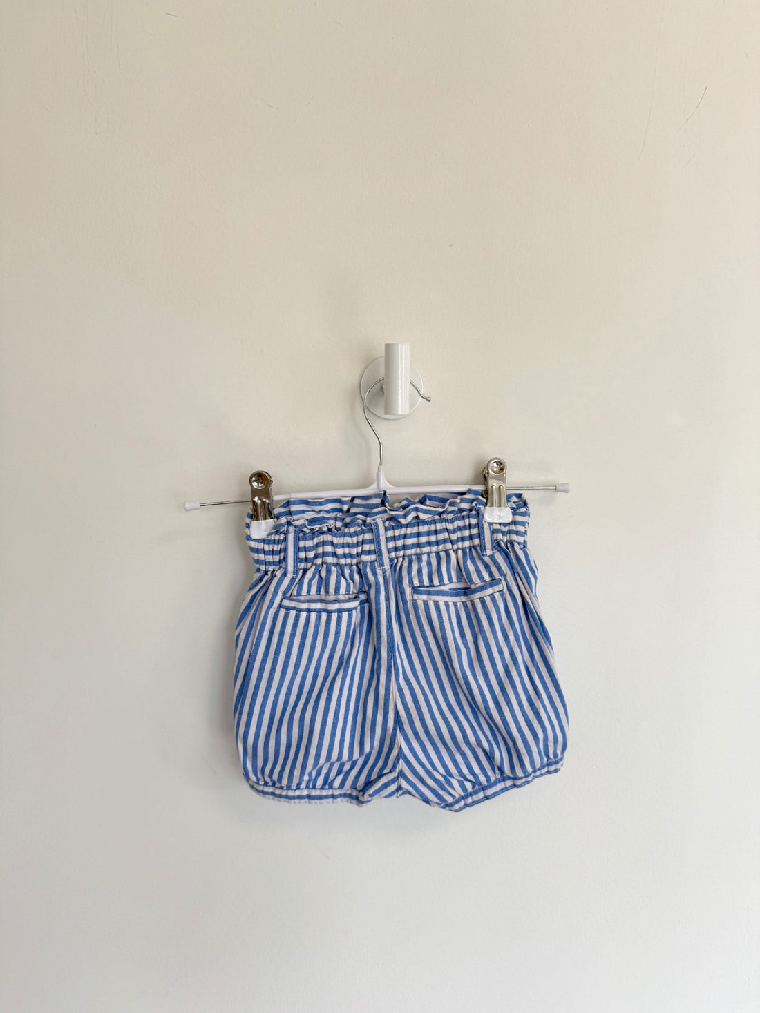 GAP Shorts 18-24 months Blue/white stripe