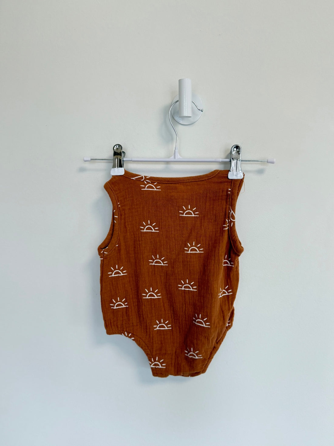Unknown Romper 9-12 months Rust