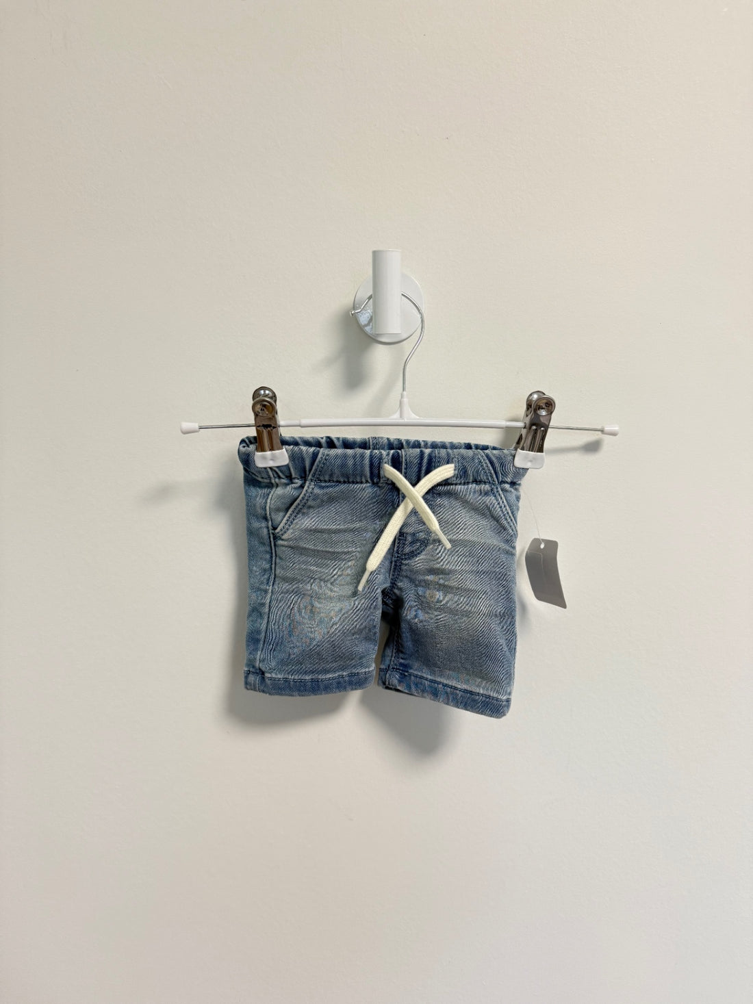 Noppies Denim Shorts 1-2 months Denim Blue