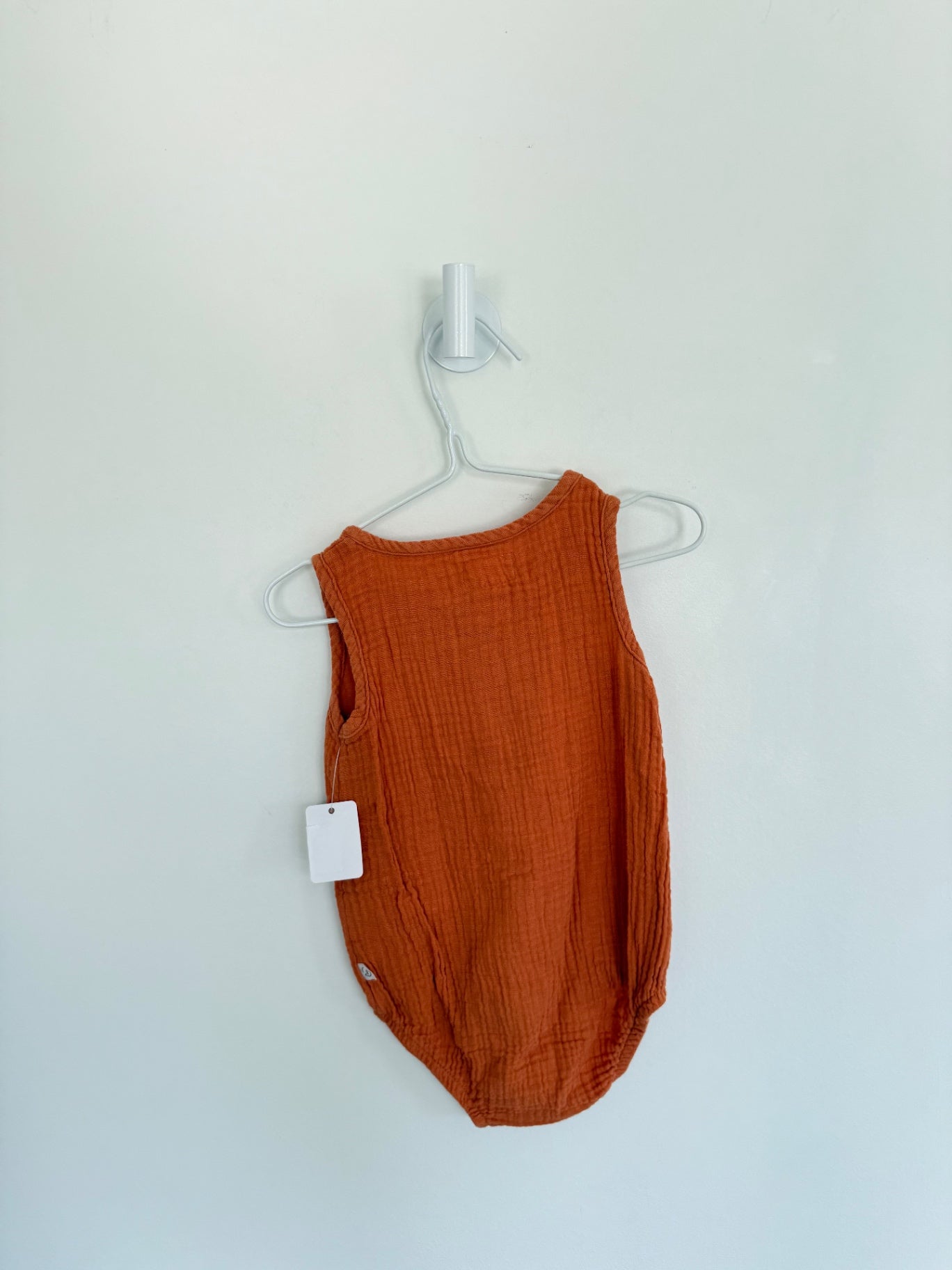 Little Planet Onesie 9 months Burnt Orange