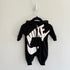 NIKE Romper 3 Months Black and white