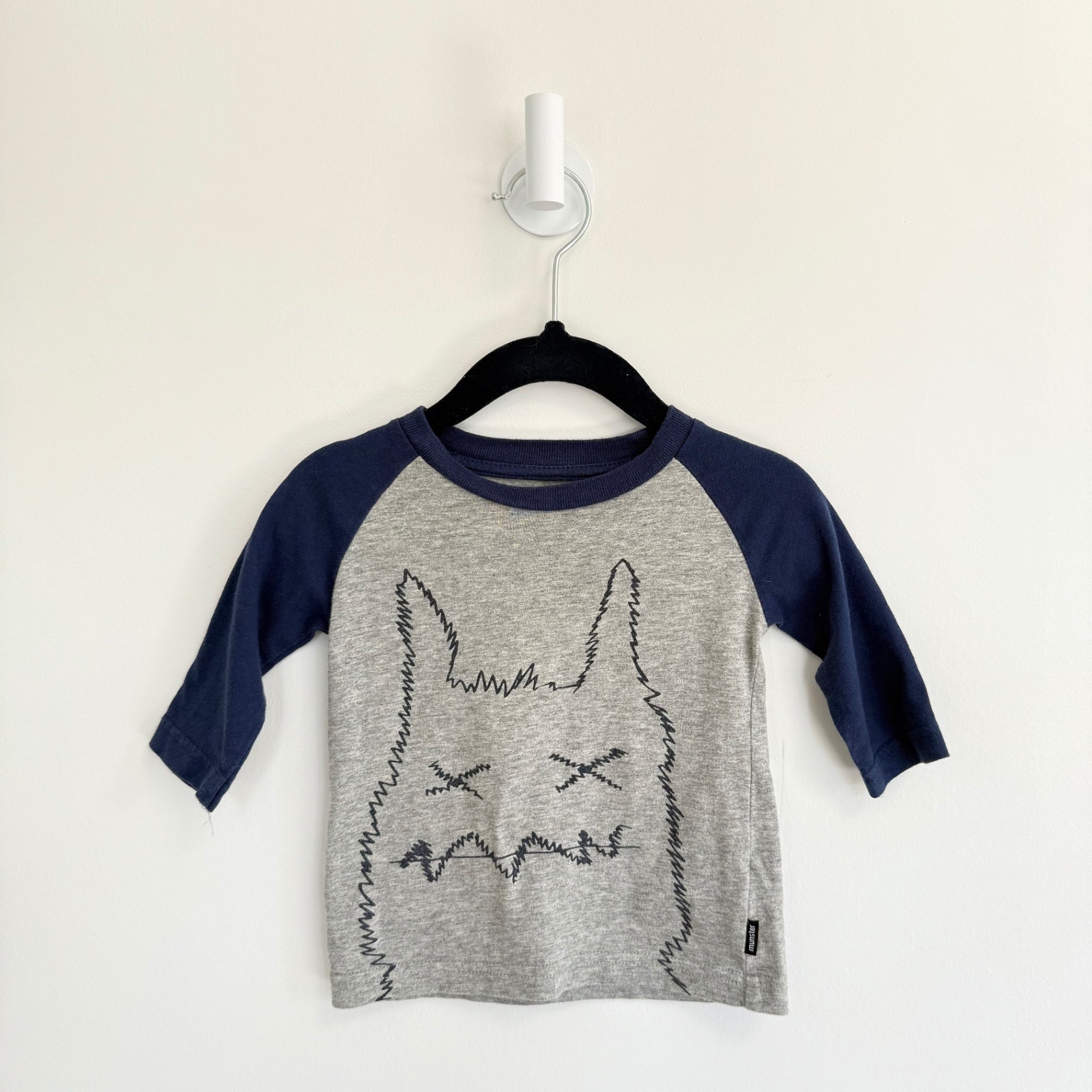 Mini Munster Shirt 3-6 months