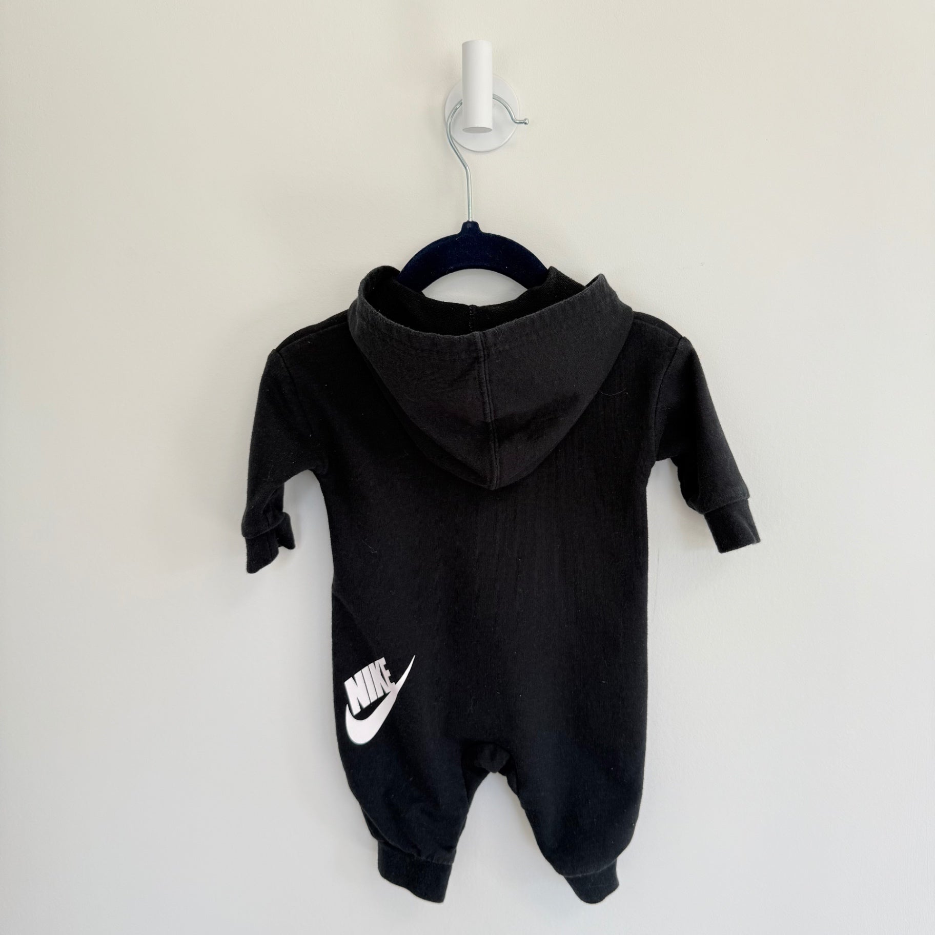NIKE Romper 3 Months Black and white