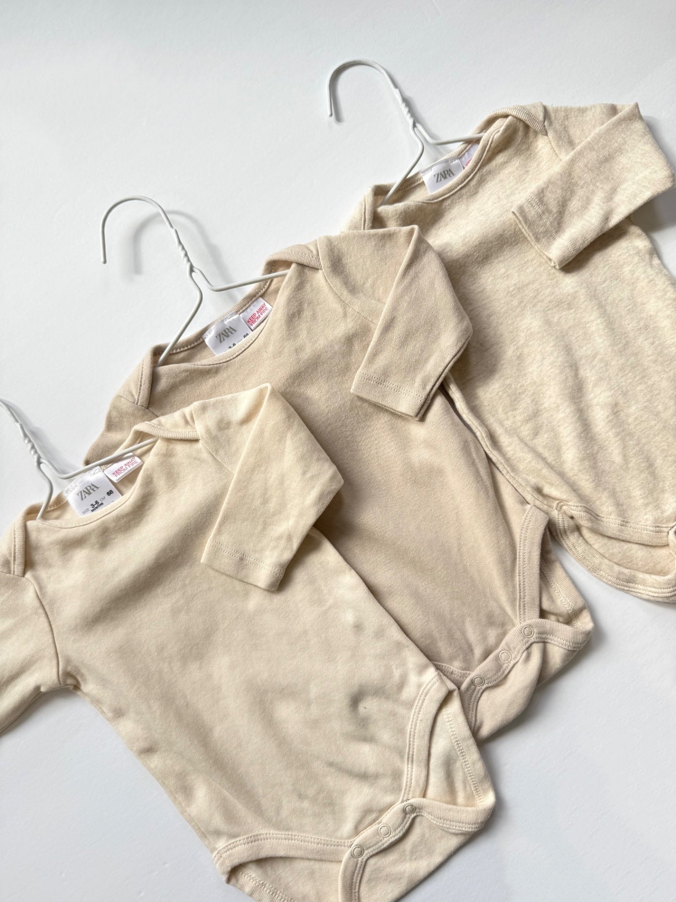 Zara Bodysuit 3pck 3-6 months
