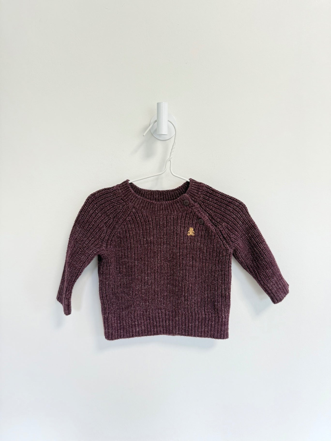 GAP Sweater 3-6 months Maroon