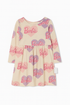 Barbie H&M Dress 4-6 years Cream, Pink, Purple