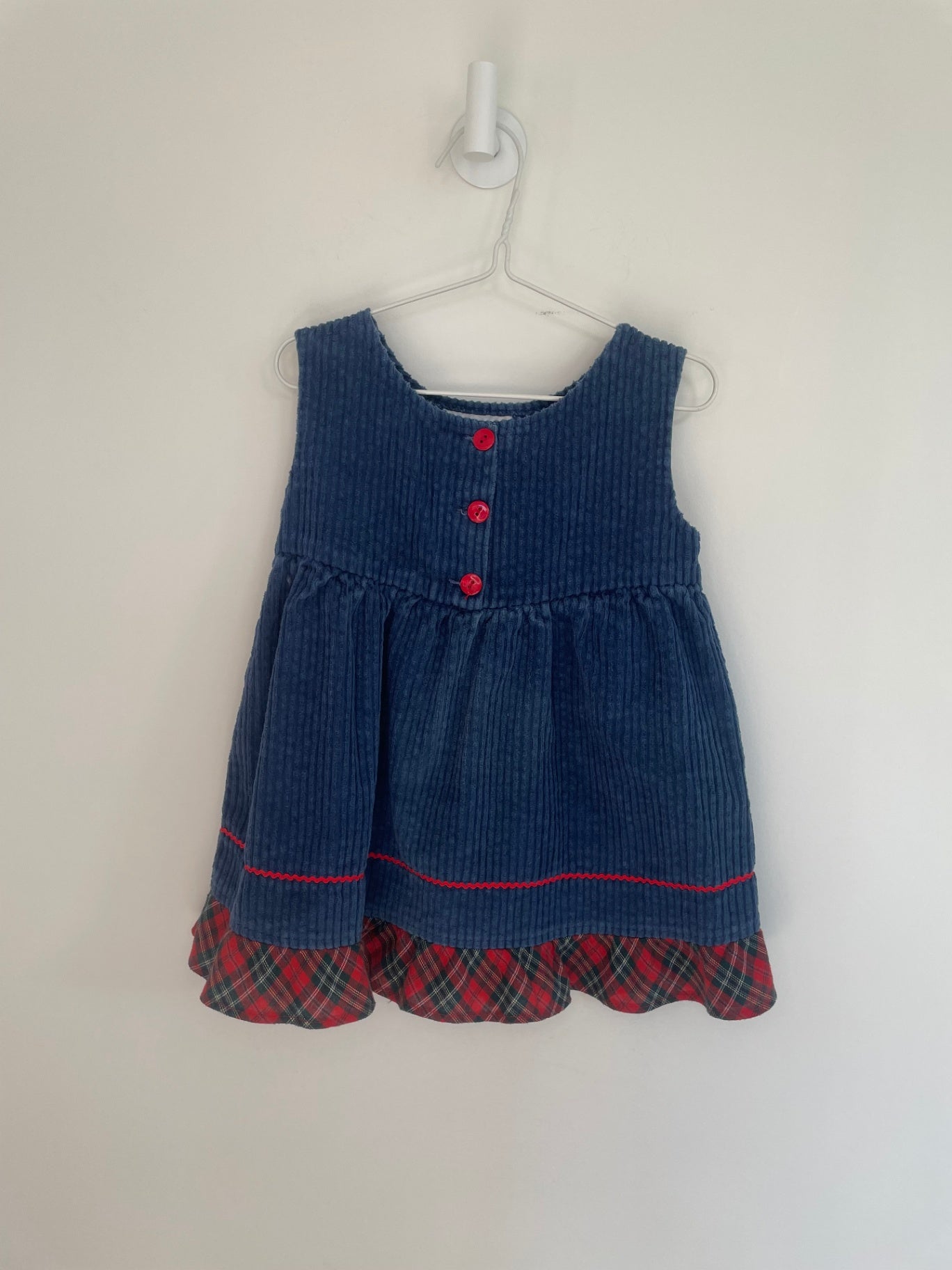Vintage Dress 18-24 months Blue