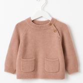 H & M Sweater 4-6 Months Pink
