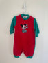 Disney Onesie/ romper 12 months Red and green