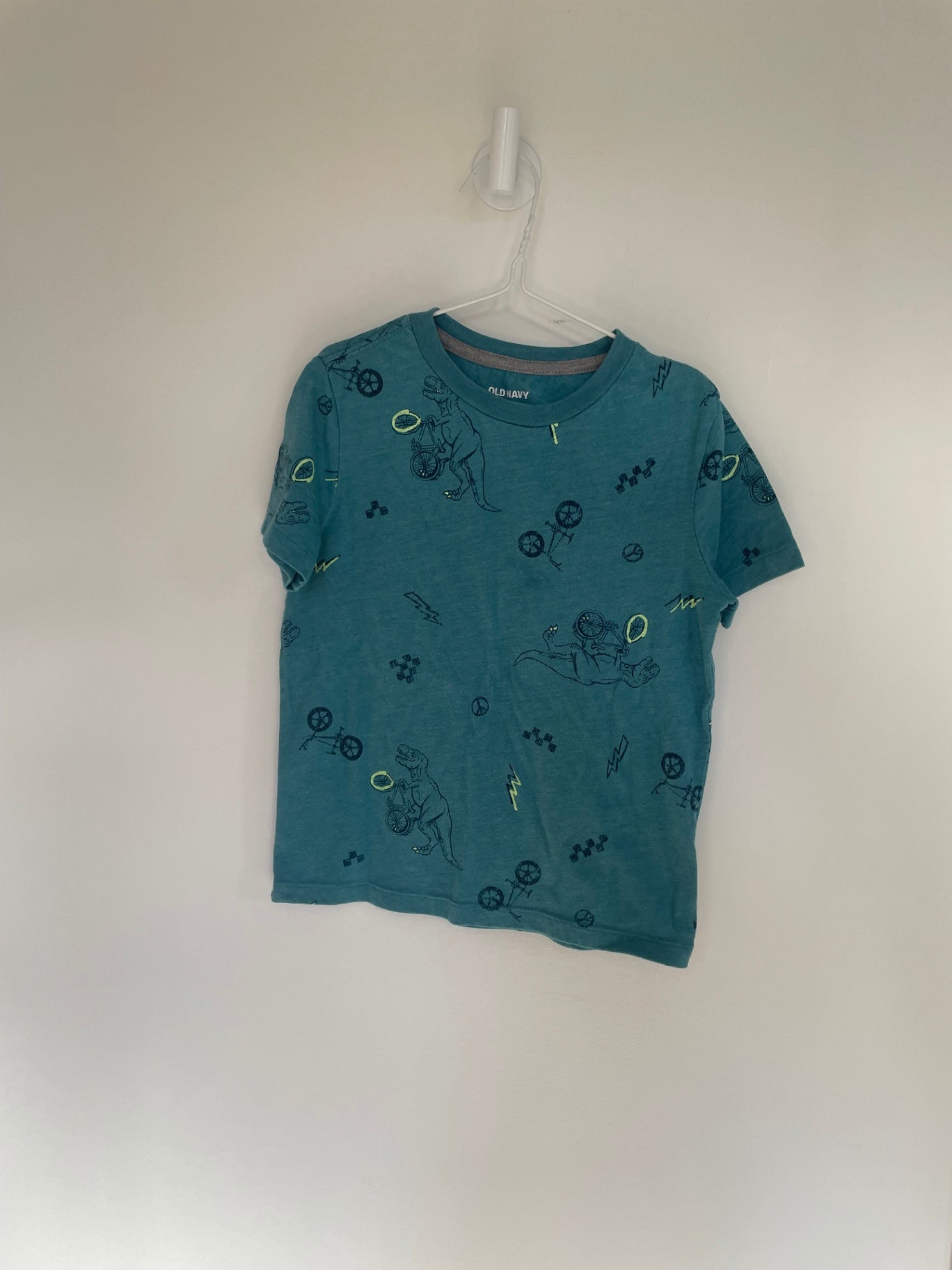 Old Navy T-Shirt 6-7 years Teal