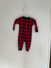 Little Blue House Onesie 3-6 months Red and black