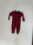 Little Blue House Onesie 3-6 months Red and black