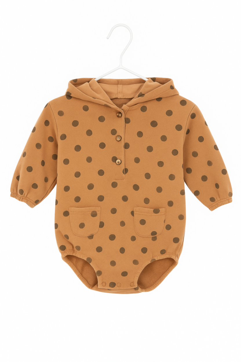 Zara Romper 6-9 Months Peach
