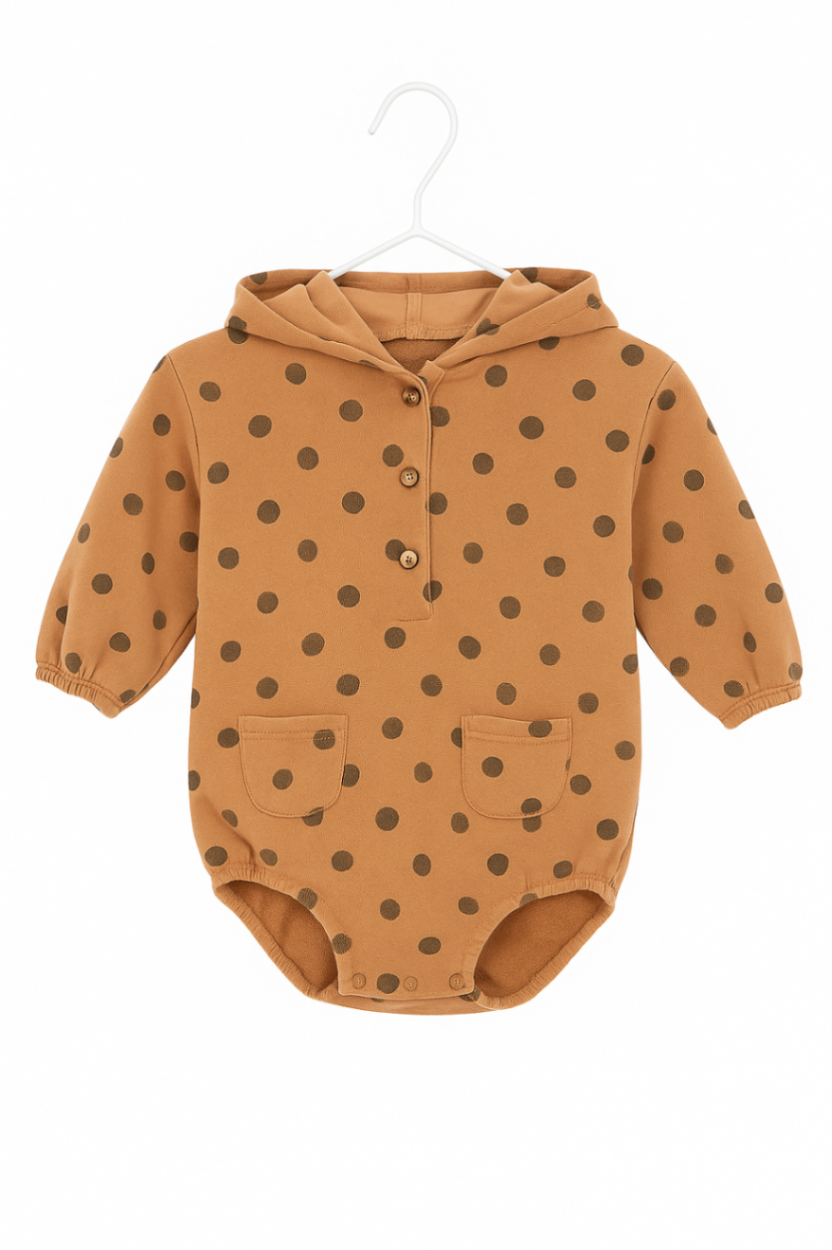Zara Romper 6-9 Months Peach