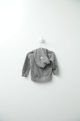Roots Zip up Hoodie 6-12 months grey