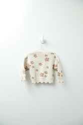 Unbranded Sweater 9 months Beige w/floral