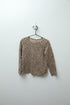 H&M Top 4-6 years Beige with Black Leopard Print