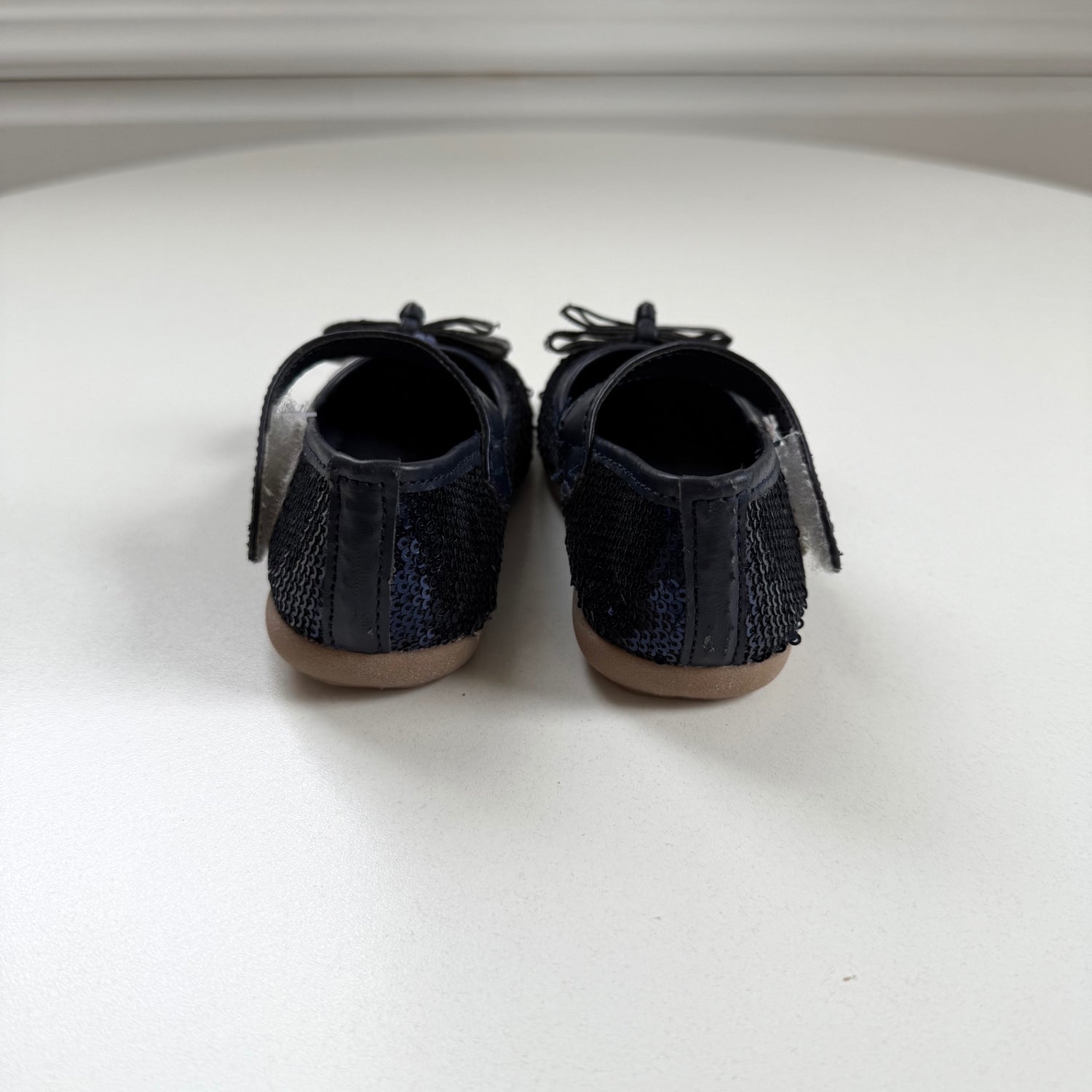 Lollipop Footwear 8 Navy Sparkle