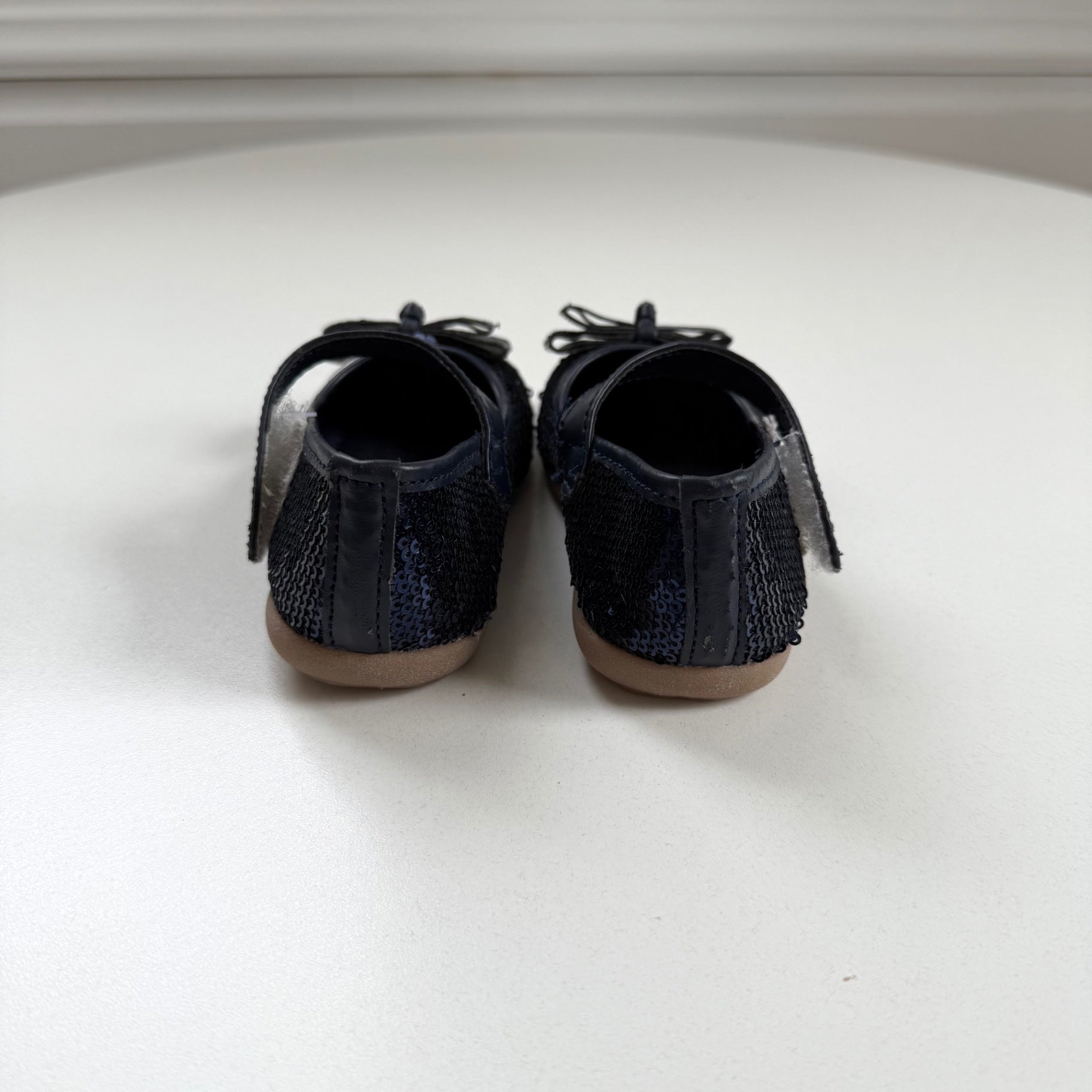 Lollipop Footwear 8 Navy Sparkle