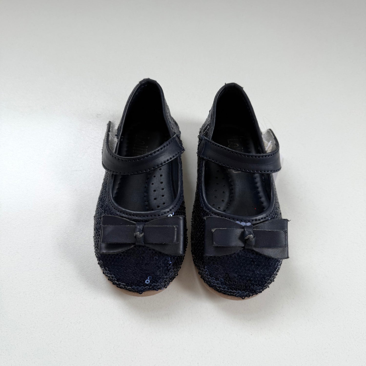 Lollipop Footwear 8 Navy Sparkle