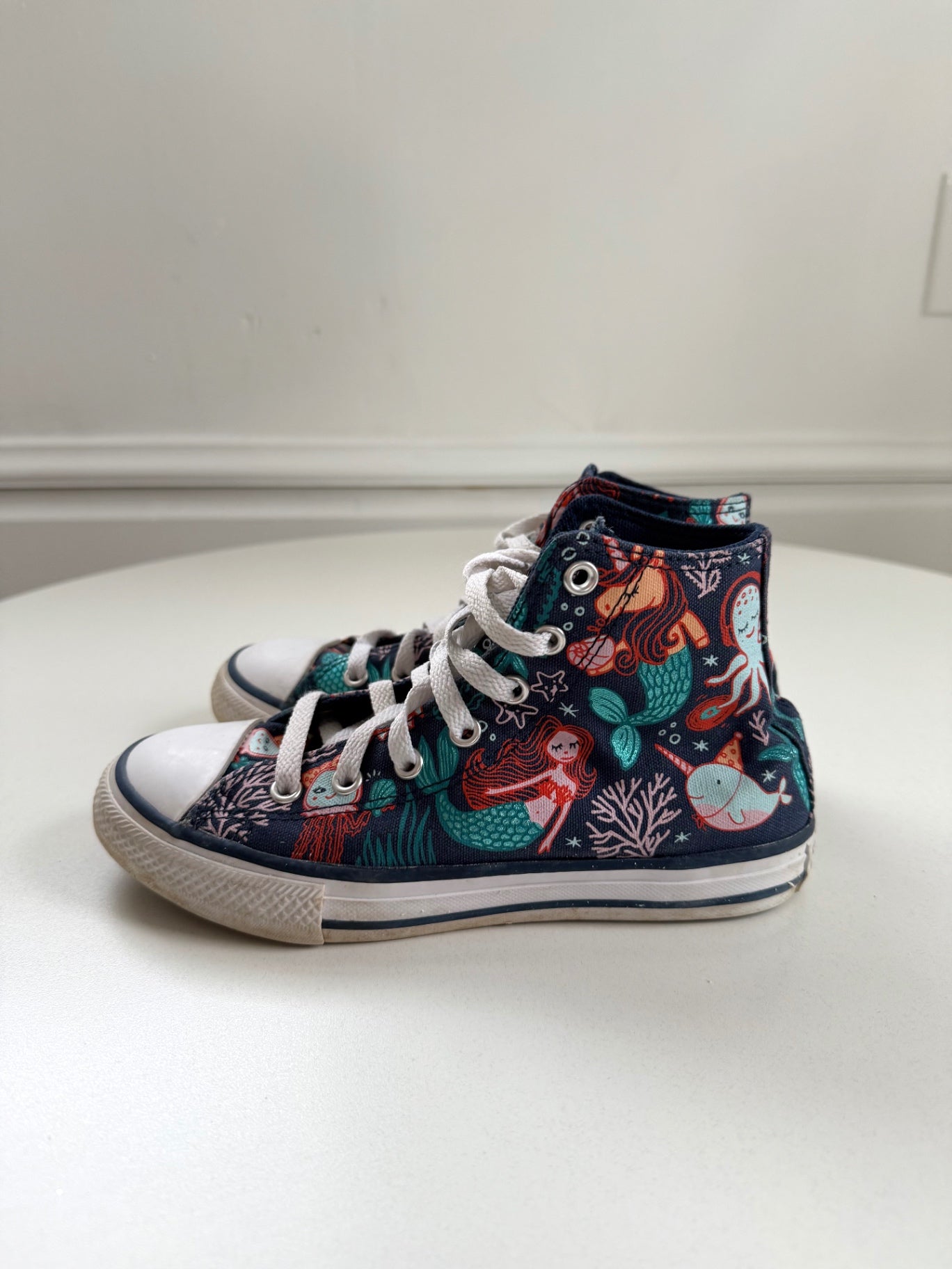 Converse Footwear 2 Cat Mermaid