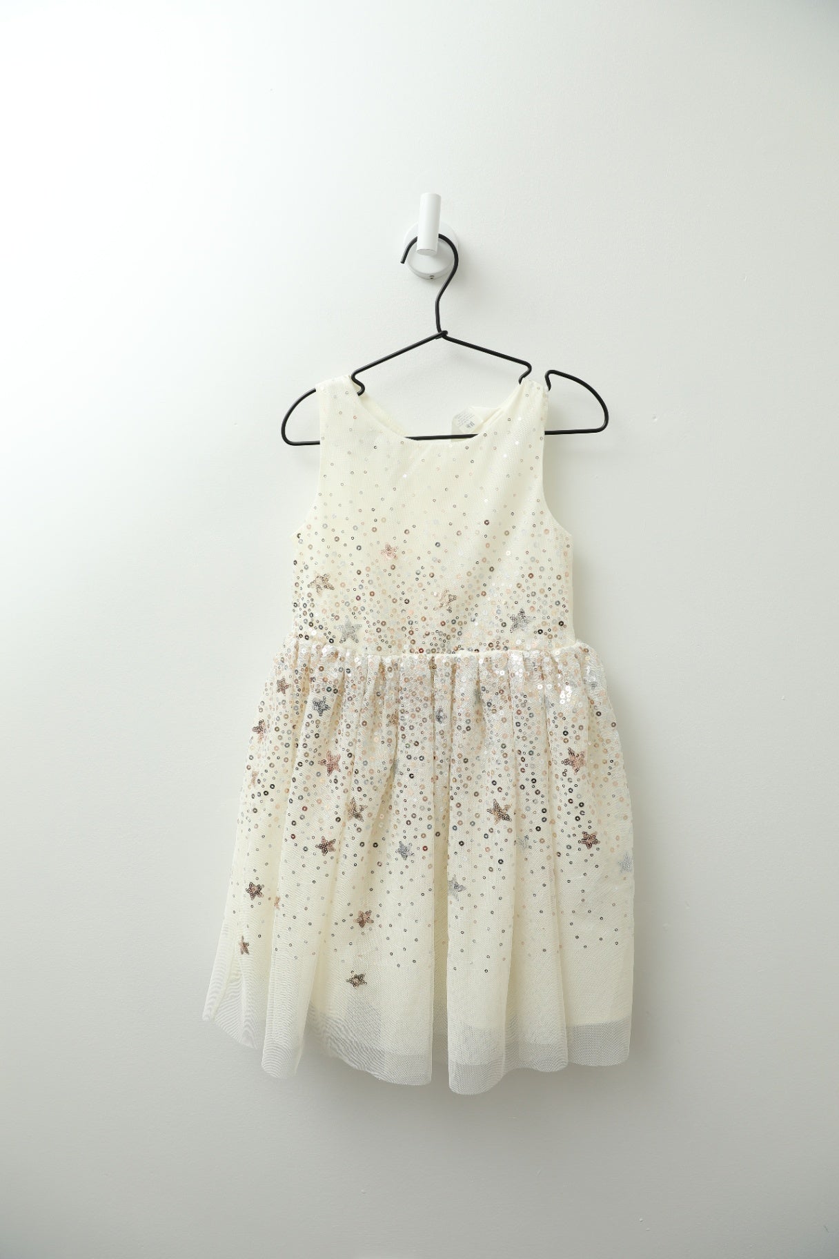H &amp; M Dress 4-5 Years Ivory/Gold