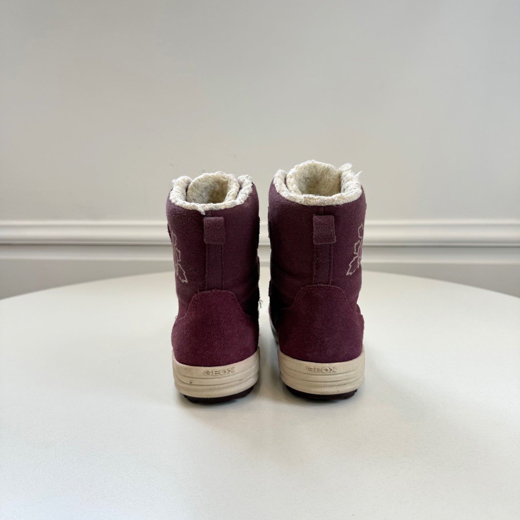 GEOX Shoes 30 Maroon