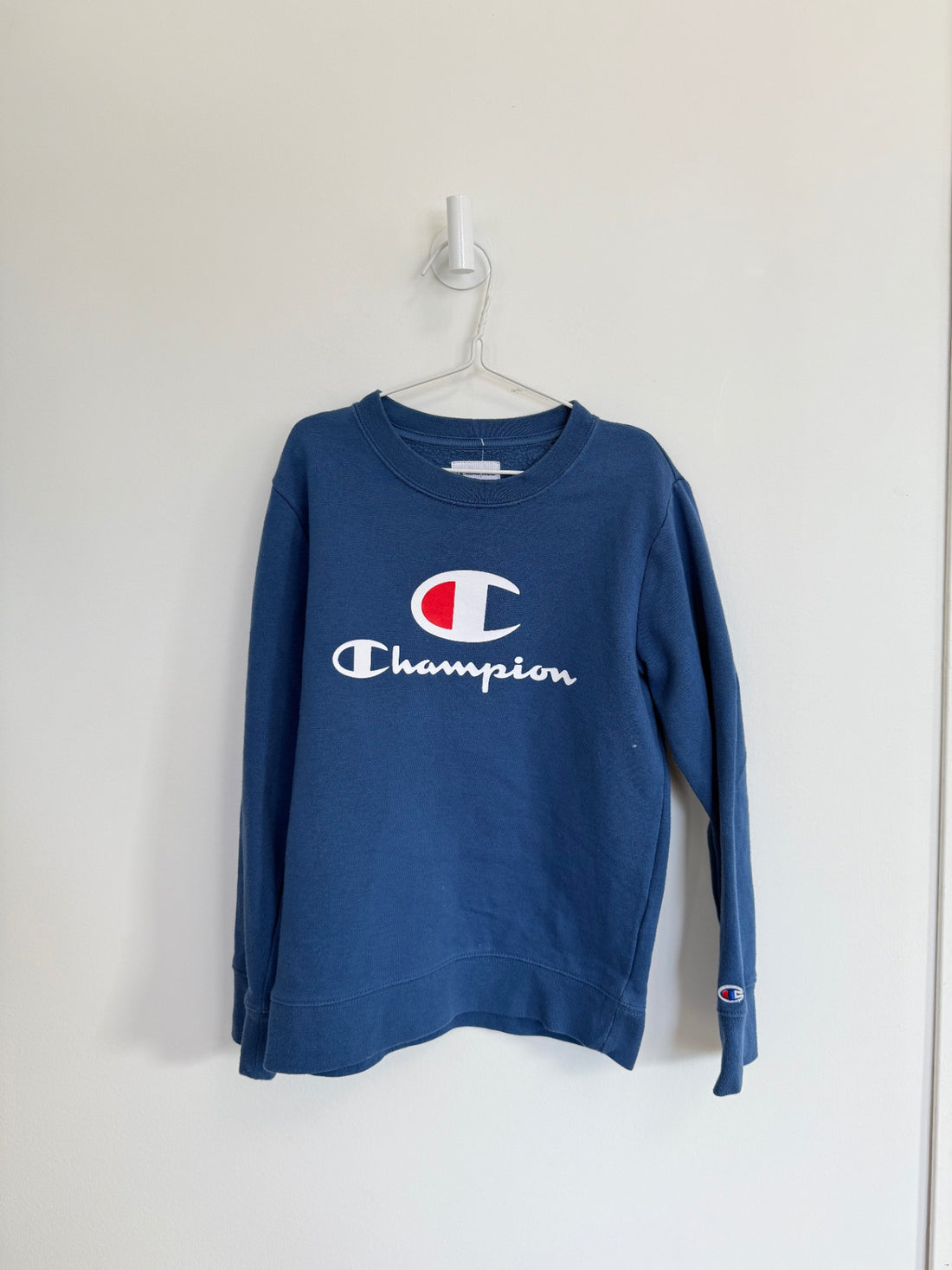 Champion Sweatshirt 7-8 years Navy blue