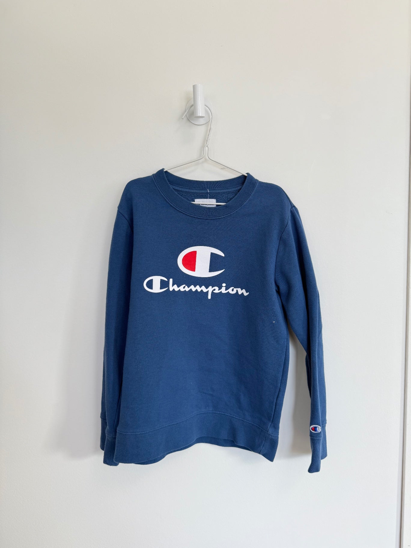 Champion Sweatshirt 7-8 years Navy blue