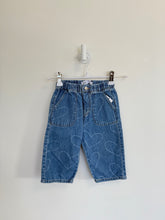 Zara Jeans 1-2 years Denim w/hearts