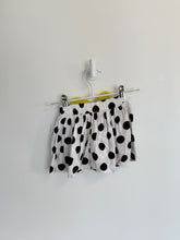 Wauwcapow-Copenhagen Skirt 1-2 years White + Black polkadot