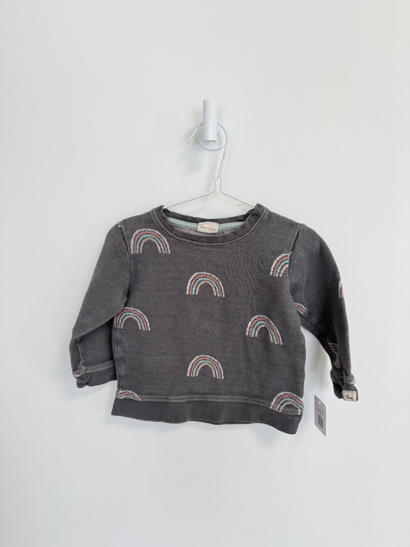 Turtledove London Sweater 2-3 years Grey Rainbow