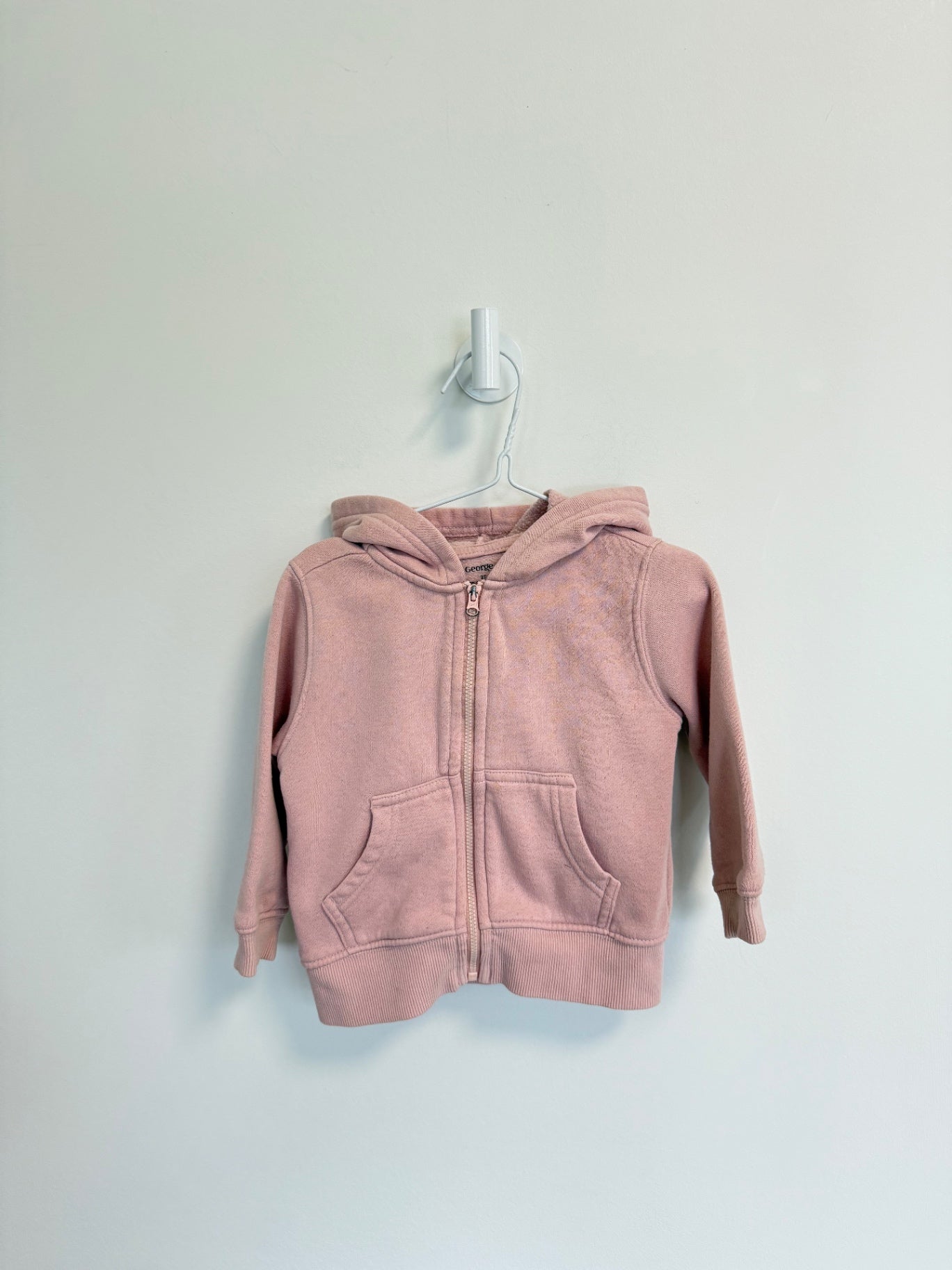 George Zip Up Hoodie 2T