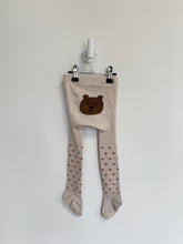 Gap Tights 12-24 months beige polkadot