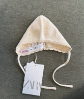 Zara Hat 0-3 Months Cream