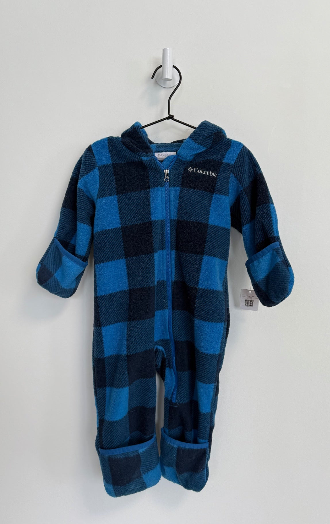 Columbia Outerwear- Bunting Suit 12-18 months blue