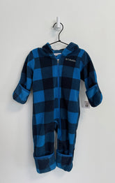 Columbia Outerwear- Bunting Suit 12-18 months blue