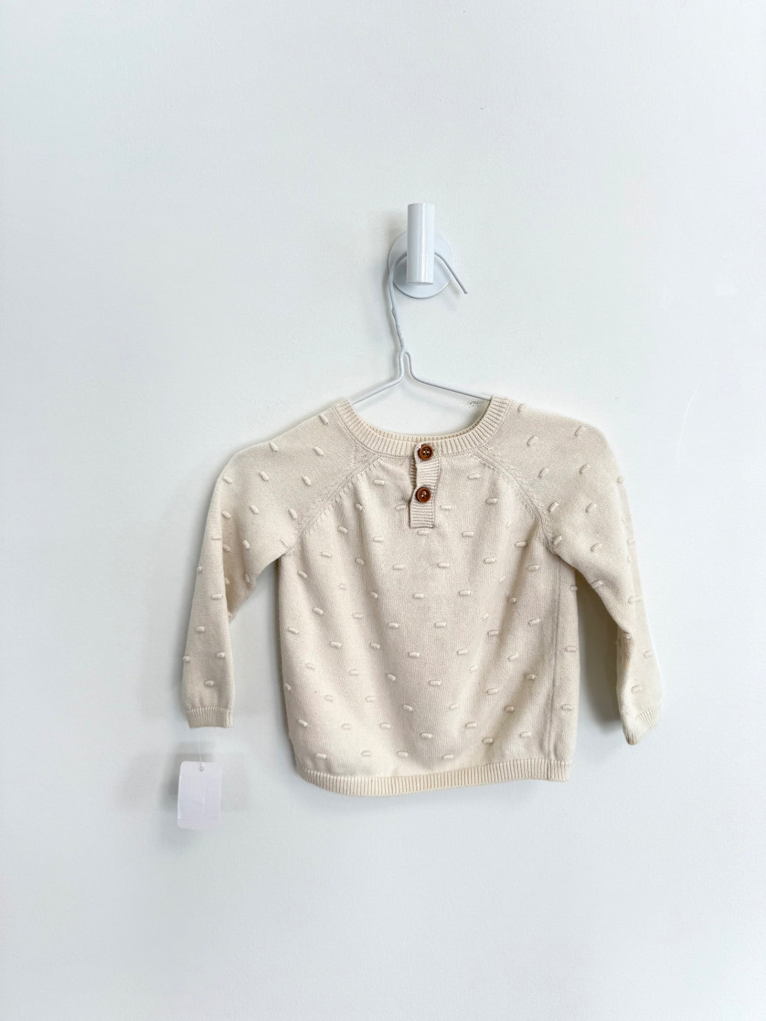 Play Bundle Qunicy Mae Sweater 6-12 months Cream