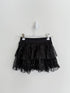 GAP Skirt XS (6) black sparkle