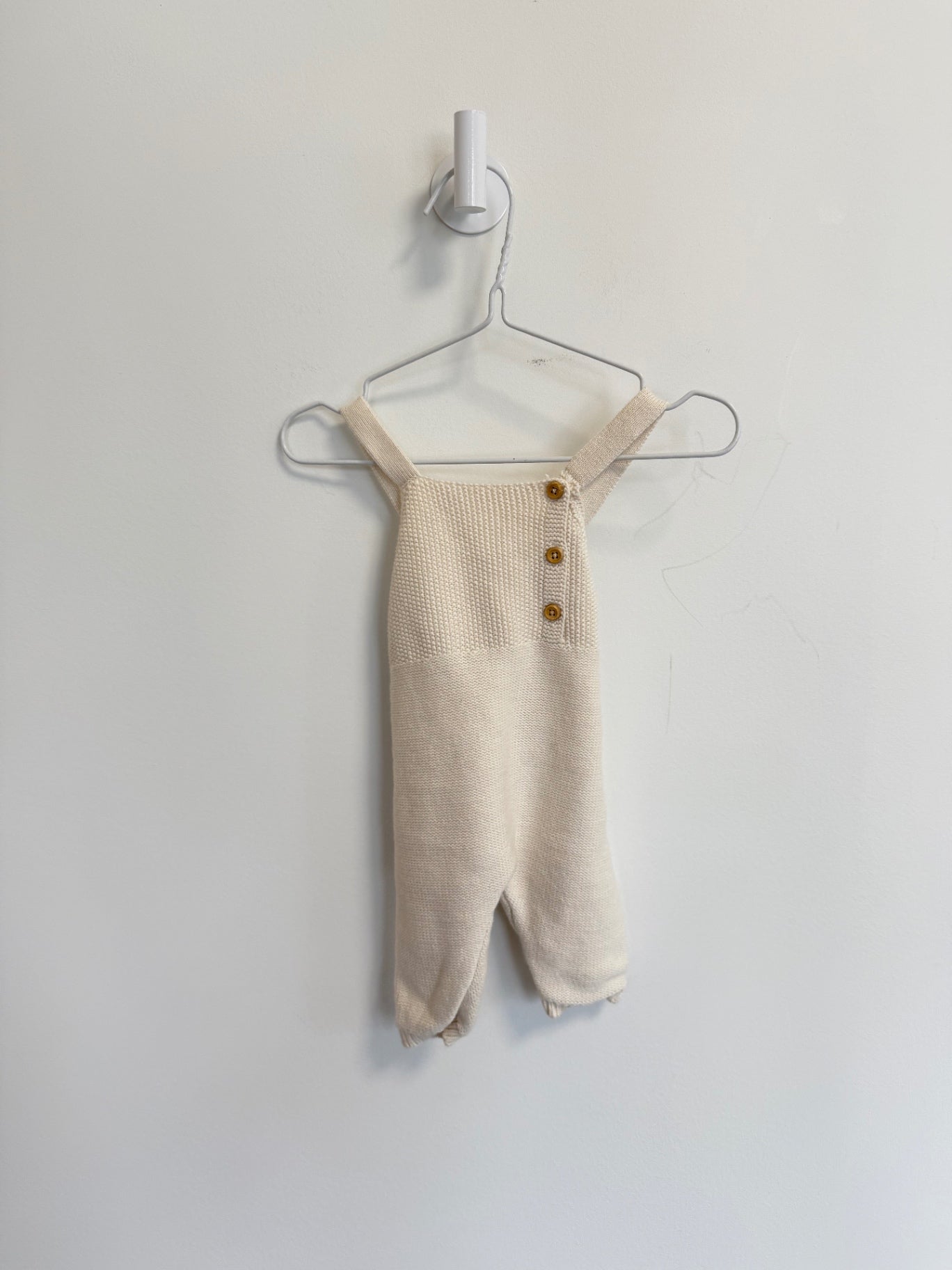 Zara Overalls 1-3 months Cream